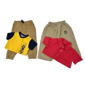 DKNY &‎ OshKosh & Eddie Baurer Baby Boy's T-Shirts & Pants - Size 12M
